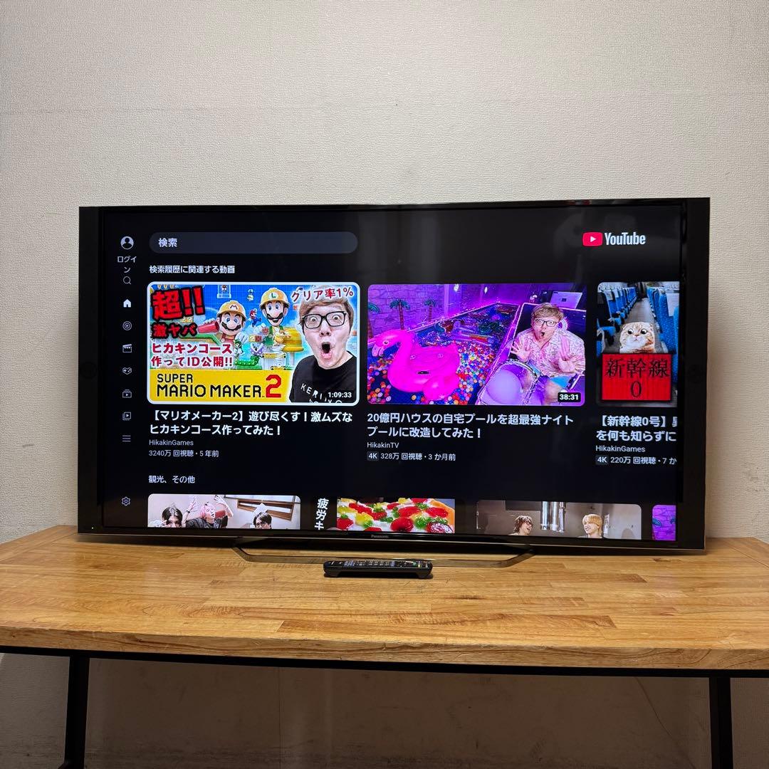 パナソニック 55V型 4K 液晶テレビ VIERA TH-55EX850