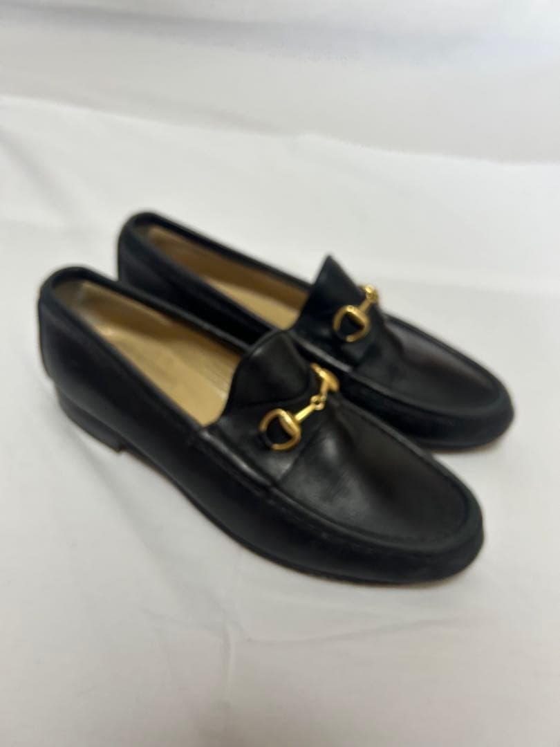 GUCCI グッチ　ホースビットローファー　本革レザー 24.5cm