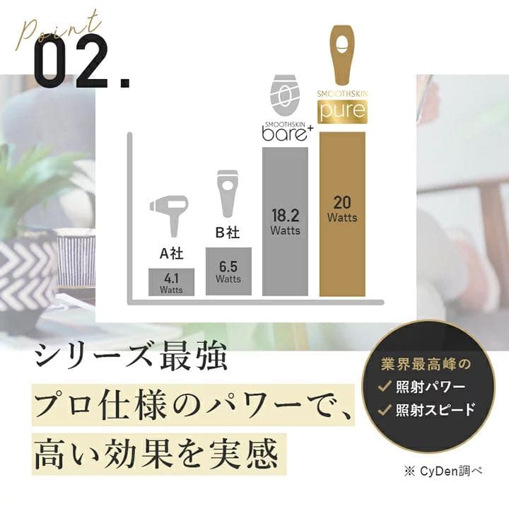 スムーズスキンピュア　Smoothskin pure   《ブラック》