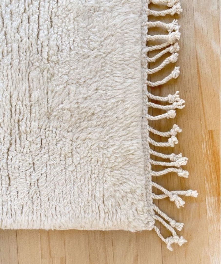 【モロッコ直輸入】新品ベニワレンラグ上質