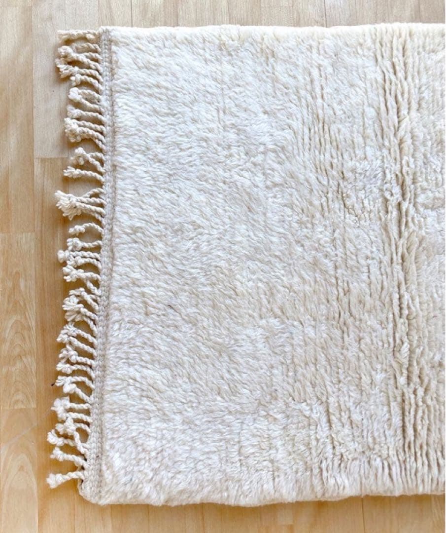 【モロッコ直輸入】新品ベニワレンラグ上質