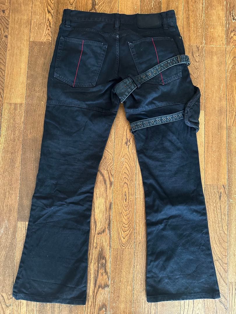 名作 LGB ルグランブルー ガンホルスターパンツ カーゴパンツ ブラック 30