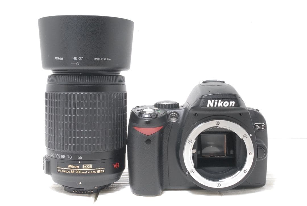 訳あり❤️Nikon D40 望遠レンズセット手ブレ補正付き スマホ転送OK
