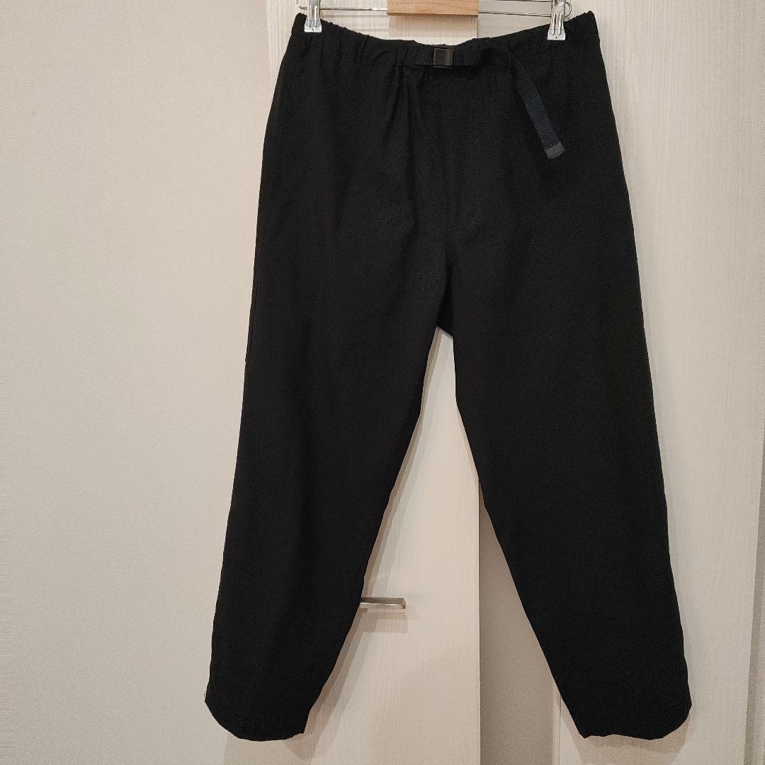 Ennoy wool blend rip stop easy pantsサイズM