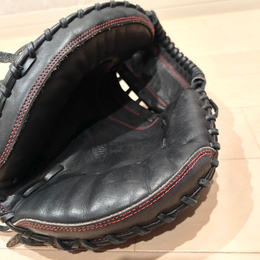 ミズノ グローバルエリート 少年軟式 キャッチャーミット 炭谷銀仁朗モデル