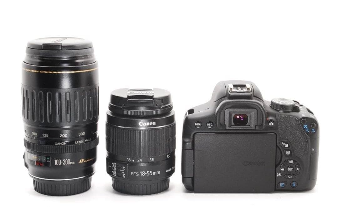 Canon Kiss x8i ダブルレンズ 初心者◎ 高画質＆軽量