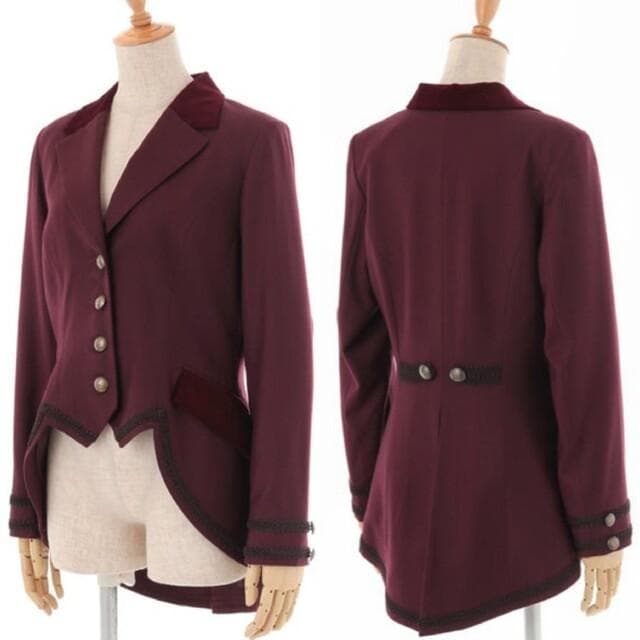 EXCENTRIQUE エクサントリーク 燕尾ジャケット 0S