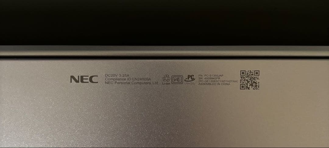 NEC LAVIE SOL S1355JAP ノートパソコン