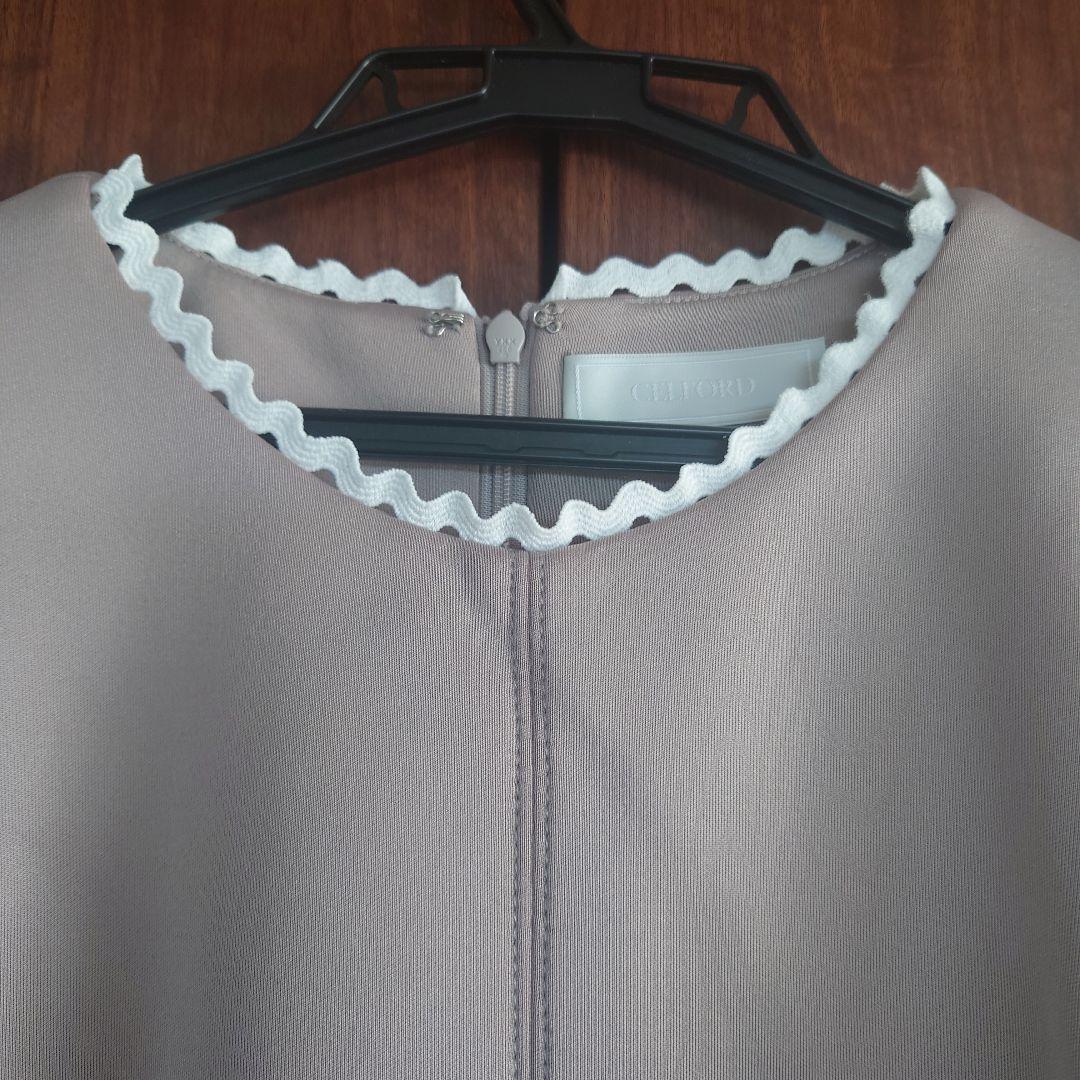 fレーストリムポンチワンピース