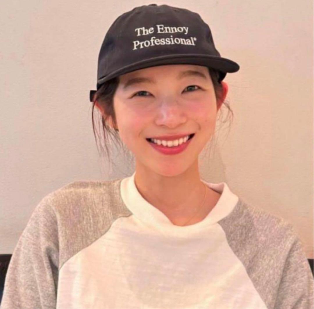 Ennoy コットン キャップ 黒 ブラック エンノイ