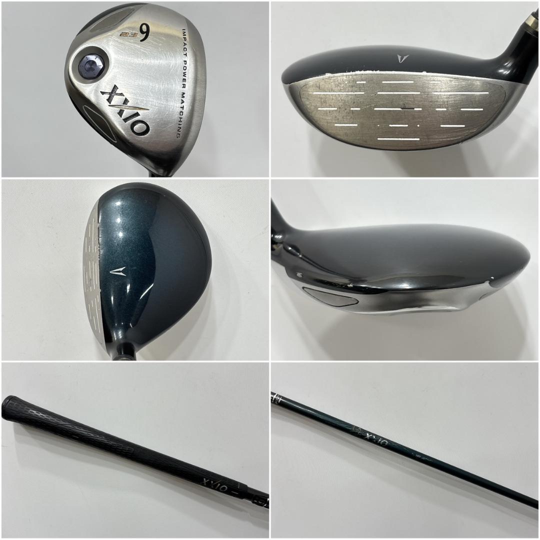★メンズ右利き初心者用　ゼクシオ　3＆4代目　ゴルフクラブセット　W-2411