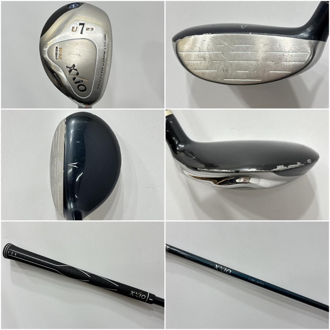 ★メンズ右利き初心者用　ゼクシオ　3＆4代目　ゴルフクラブセット　W-2411