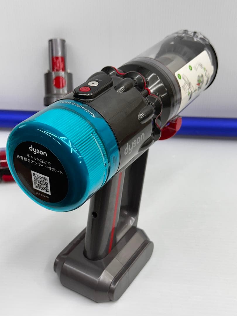 綺麗　美品　ダイソン掃除機　SV21 本体　ヘッド　パイプ　純正バッテリー付き