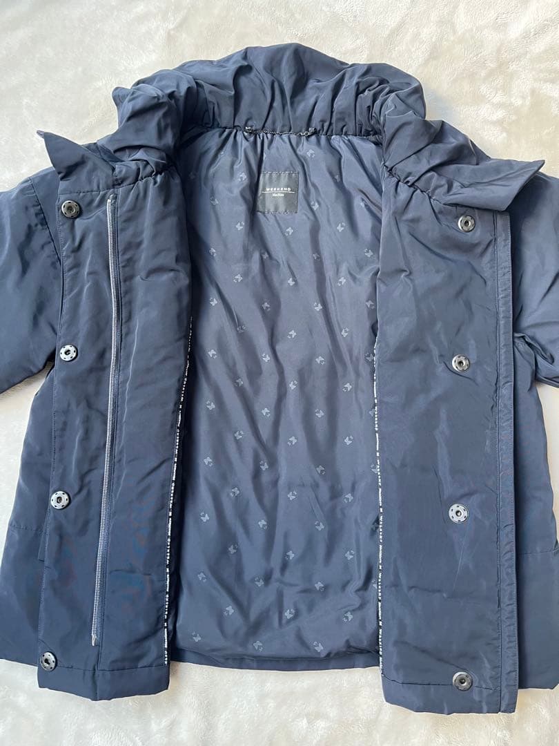 マックスマーラWEEKEND MaxMaraネイビーショートコート36サイズ