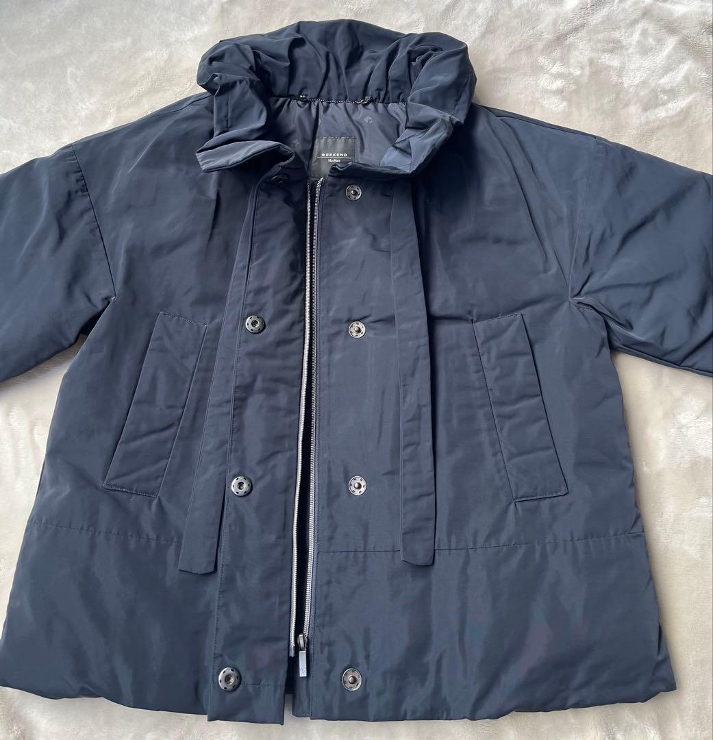 マックスマーラWEEKEND MaxMaraネイビーショートコート36サイズ