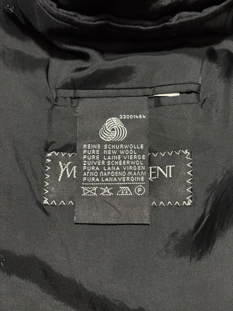 Yves Saint Laurent テーラードジャケット クラシック モード
