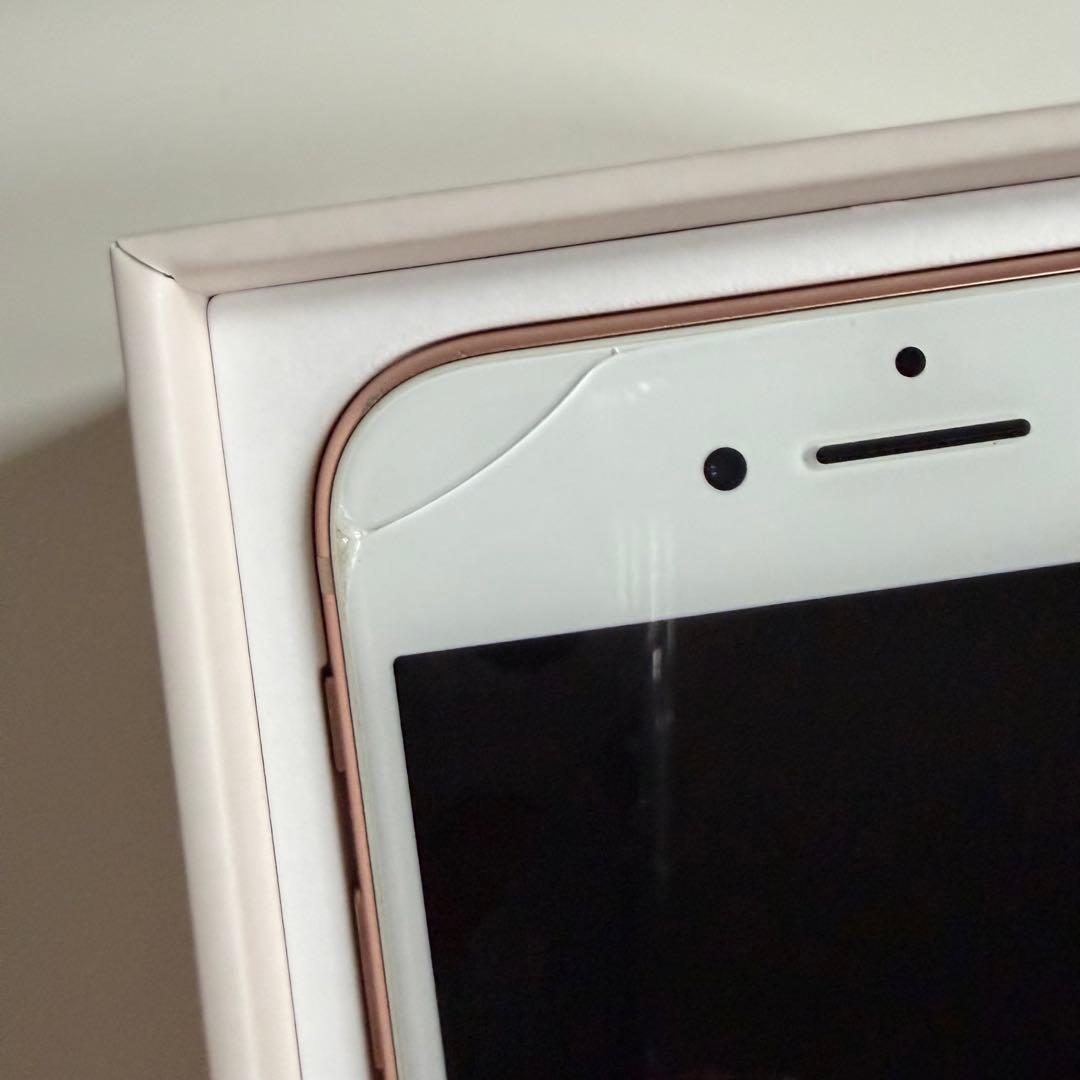 iPhone8 64GB SIMフリー 画面割れあり 箱あり