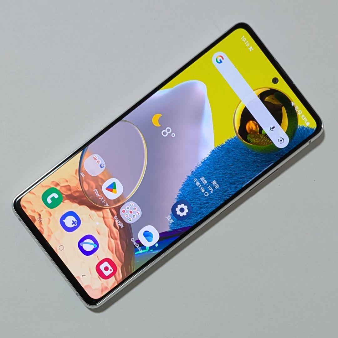 【概ね美品】Galaxy A51 5G SCG07 au SIMロック解除品