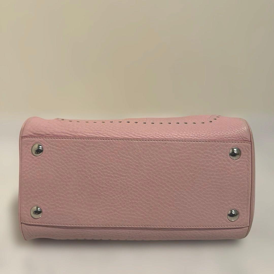 バッグ vintage coach old pink mini boston y2k