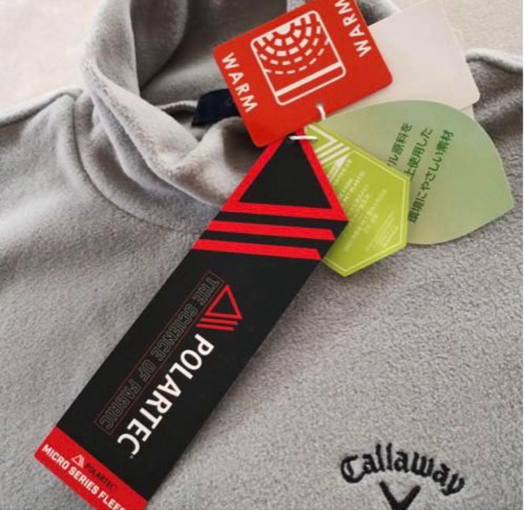 【新品】キャロウェイ フリース モックネック 裏起毛 スカート S セットアップ