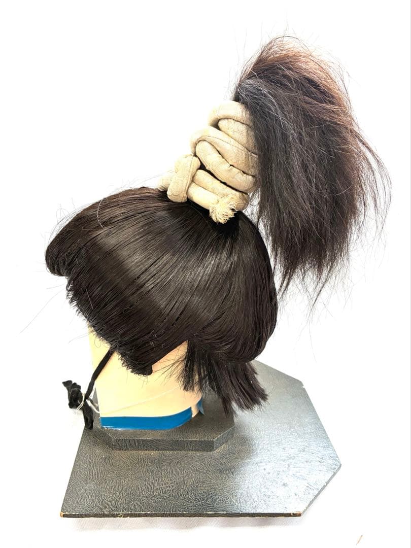 信長、岡守かつら(あみ無しタイプ)中古舞踊かつら、日本髪かつら、大衆演劇かつら