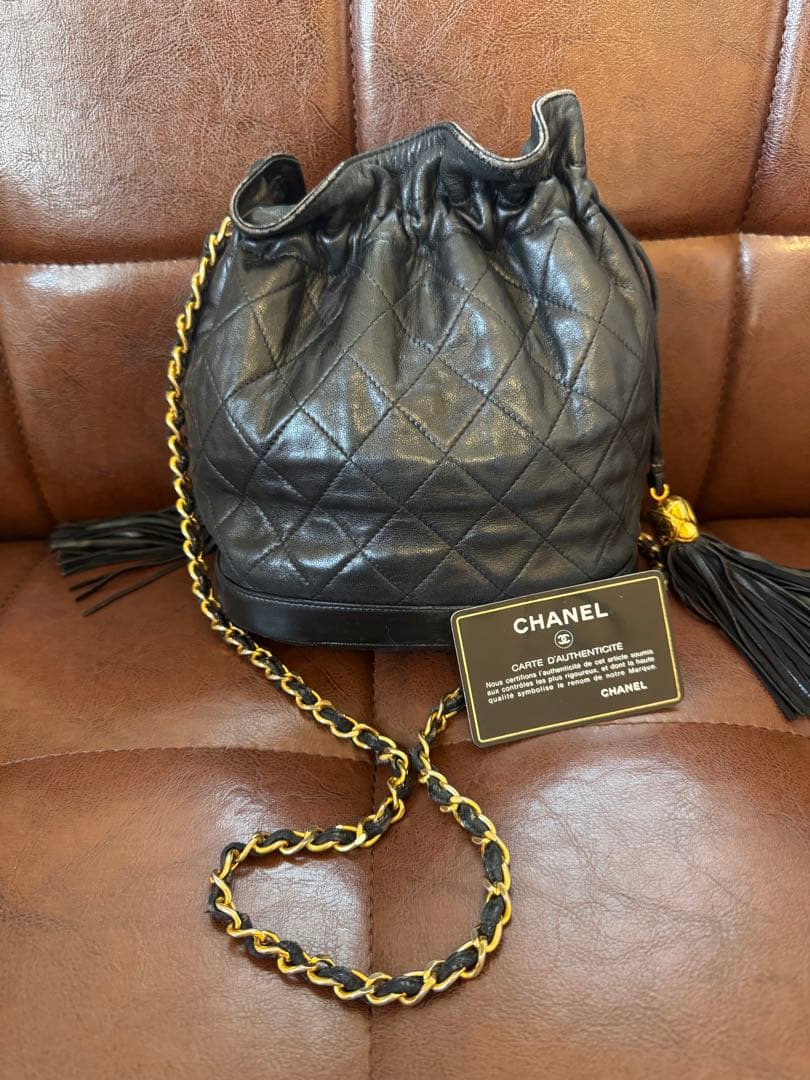 CHANEL ショルダーバッグ　巾着