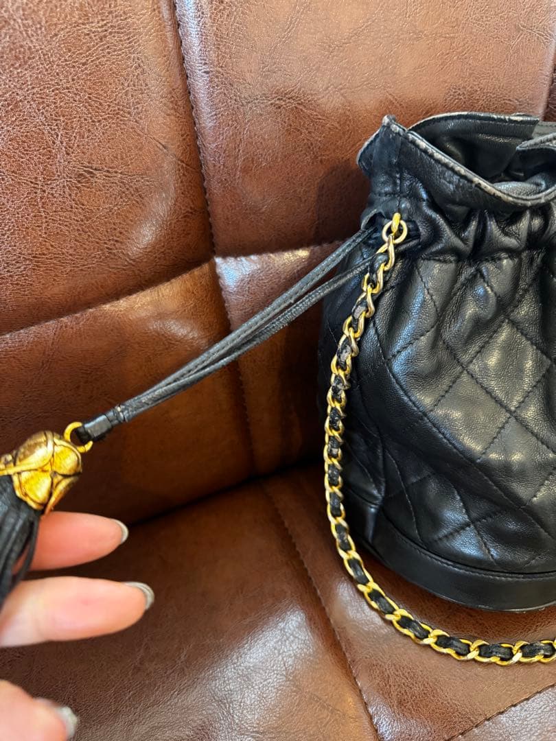 CHANEL ショルダーバッグ　巾着