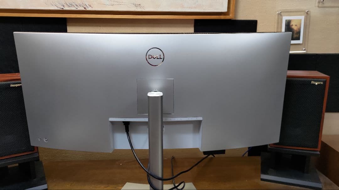 【美品】Dell U4025QW Thunderbolt ハブモニター 曲面