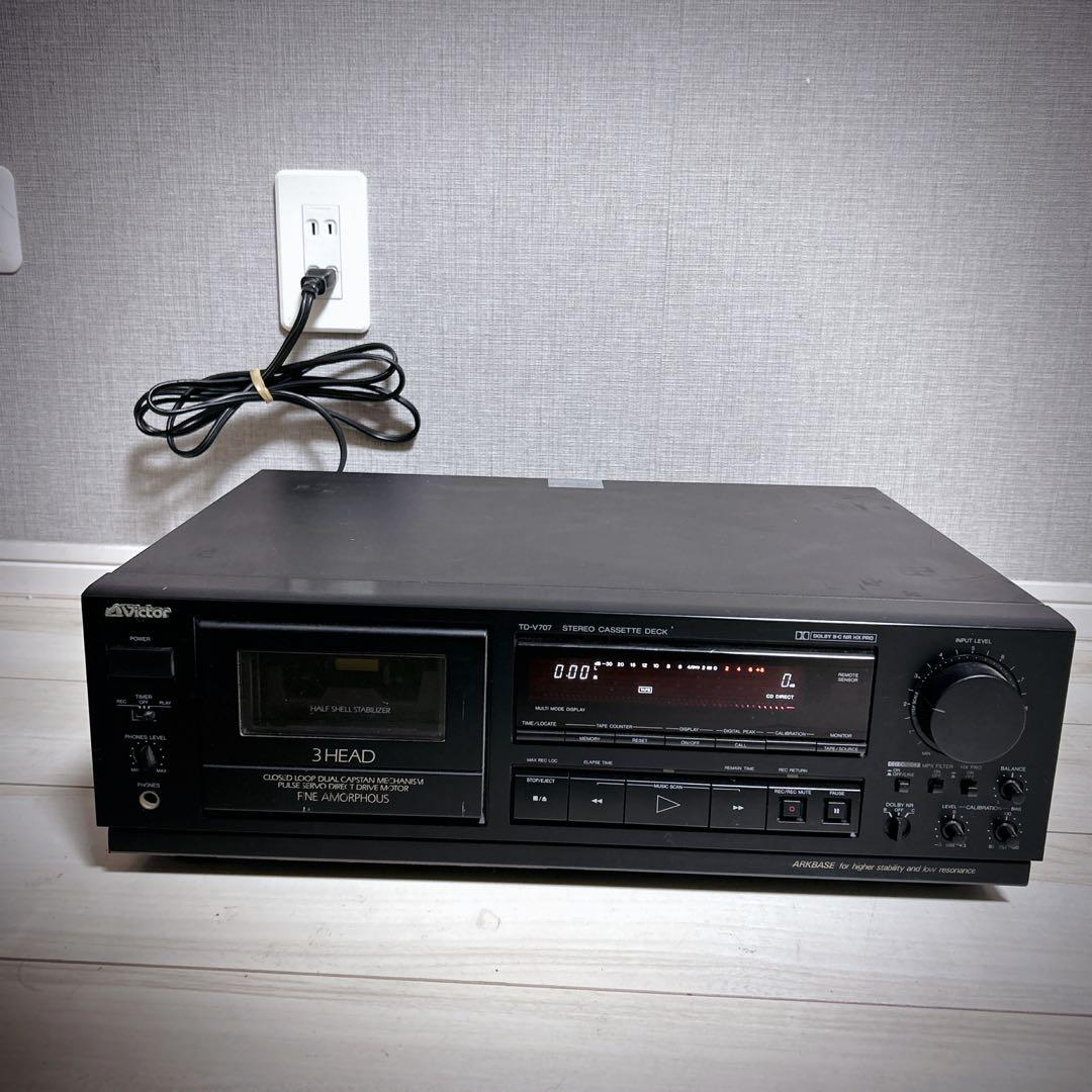 Victor TD-V707 　3ヘッドステレオカセットデッキ