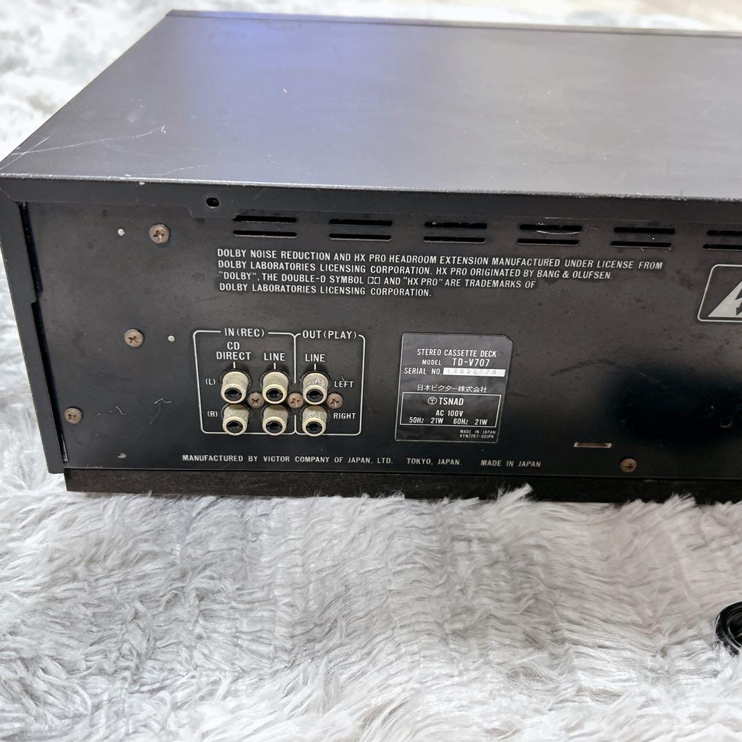 Victor TD-V707 　3ヘッドステレオカセットデッキ