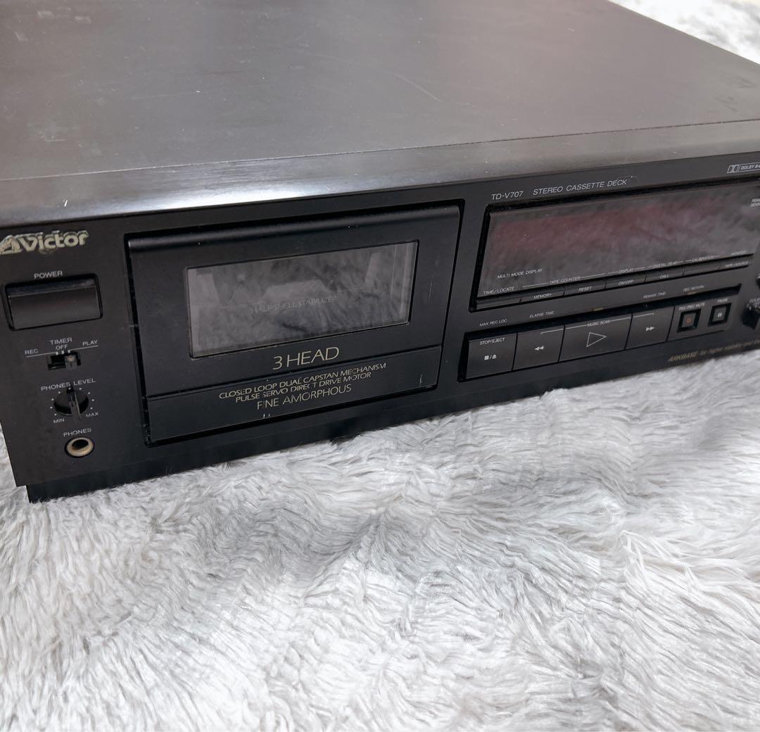 Victor TD-V707 　3ヘッドステレオカセットデッキ