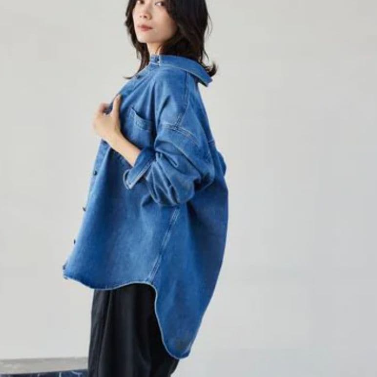 【BARNYARDSTORM】 カットデニムシャツジャケット新品タグ付き