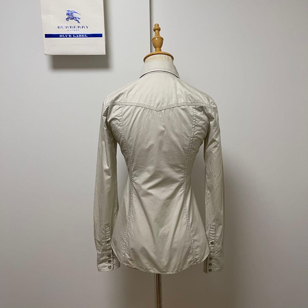 【BURBERRY BLUE LABEL】ホースマーク襟裏袖裏チェックジャケット