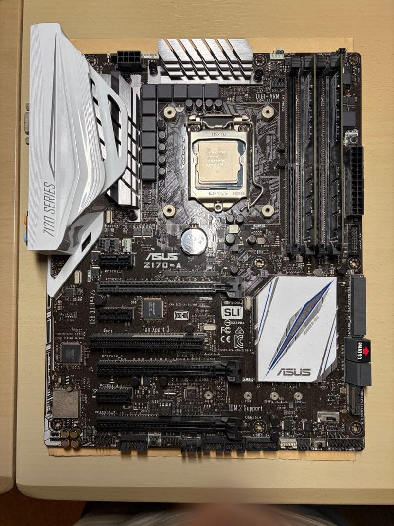 ASUS Z170-A マザーボード DDR4 16GB