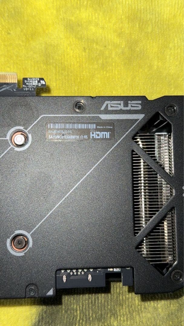 グラフィックボード・グラボ・ビデオカード ASUS GeForce RTX4070 super