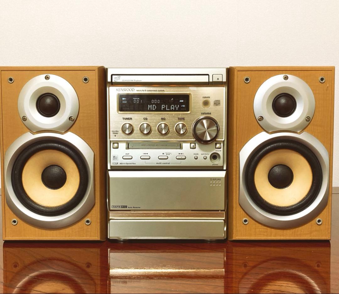 【推奨の逸品】ケンウッド CD MDカセット コンポ RXD-SK3MD 完動品