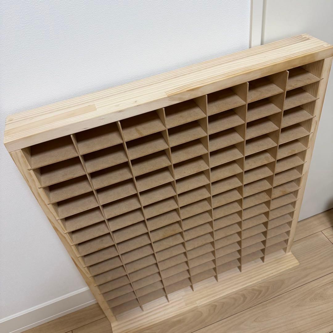 もりもり工房　トミカケース/ミニカーケース　扉なし　15×7マス　収納ケース