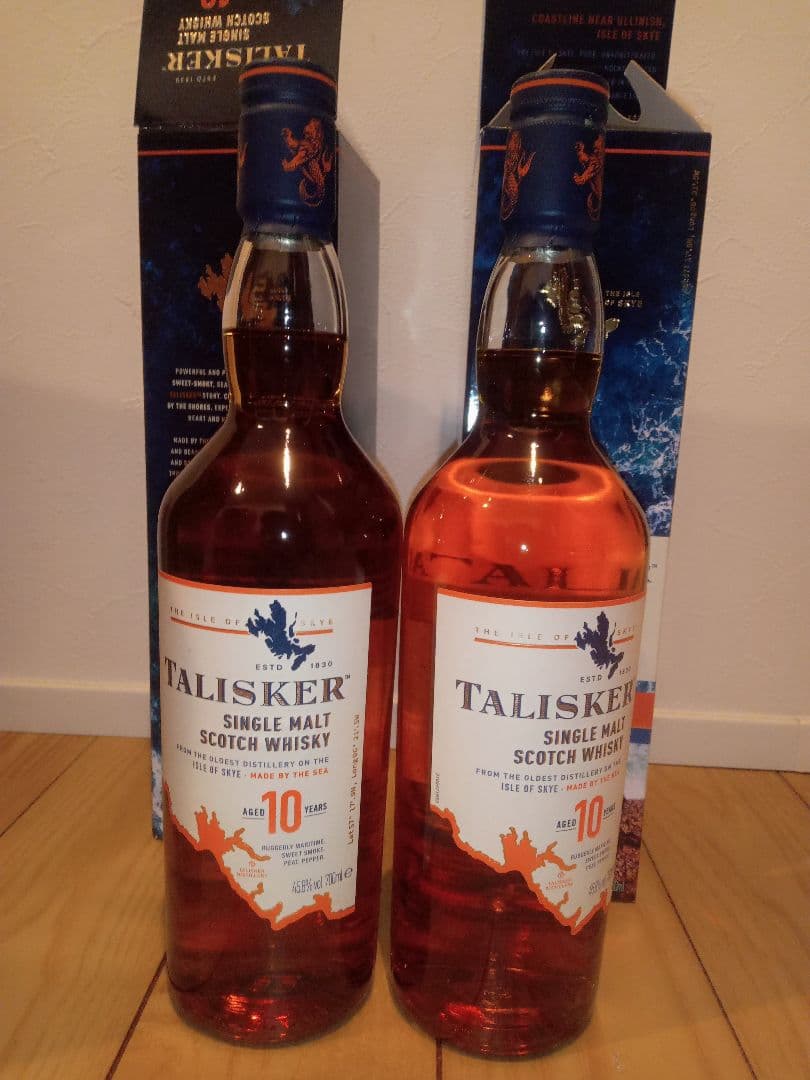 2本セット　タリスカー　TALISKER 10年 シングルモルトウイスキー