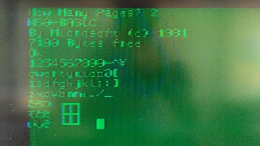 NEC PC-6001 本体 フルメンテナンス レトロパソコン 動作品