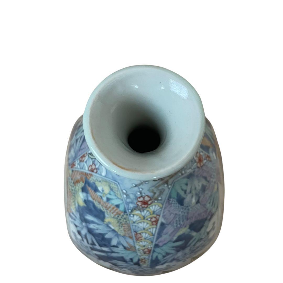 【激レア】六代　走波　壺　花瓶　レトロ　33cm