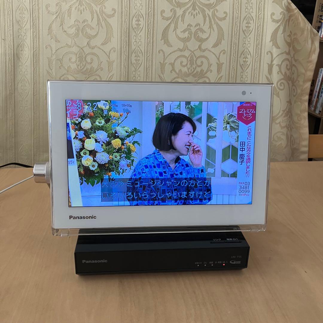 パナソニック 10v型 液晶 テレビ プライベート・ビエラ UN-10T5-W