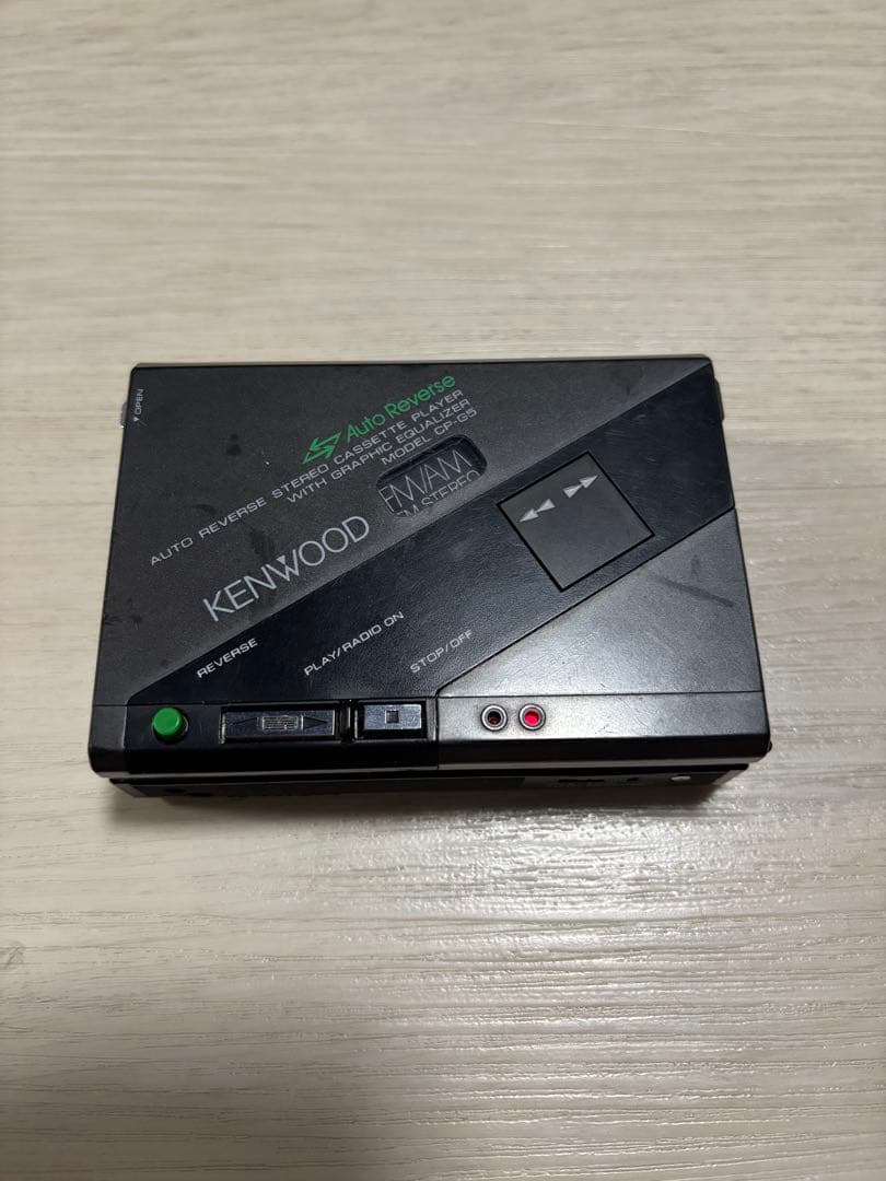 ポータブルカセットプレーヤー KENWOOD CP-G5