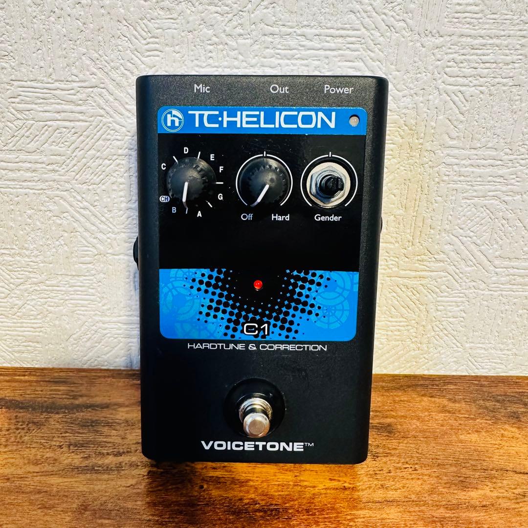 配信機器・PA機器・レコーディング機器 TC-Helicon VOICETONE C1 HARDTUNE