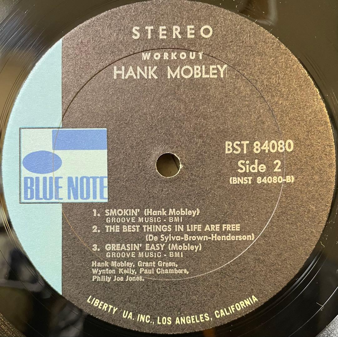 ジャズレコード Hank Mobley/Work Out