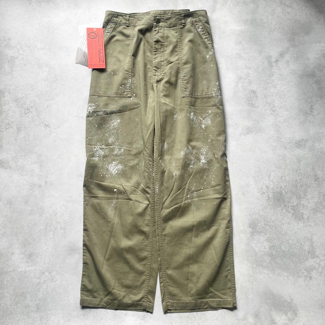 未使用 B品 ATTICK BY JOHNBULL ミリタリーパンツ M カーキ