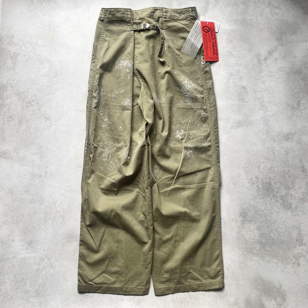 未使用 B品 ATTICK BY JOHNBULL ミリタリーパンツ M カーキ