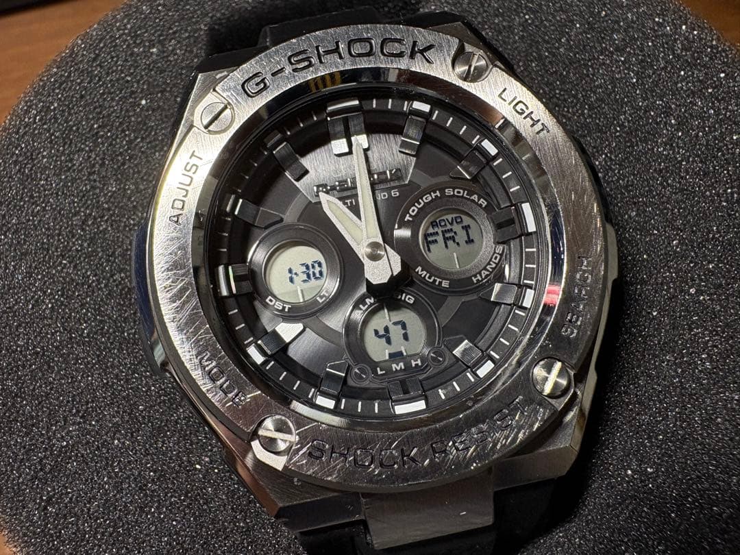 ★G-SHOCK G-STEEL GST-W310 電波ソーラー タフソーラー