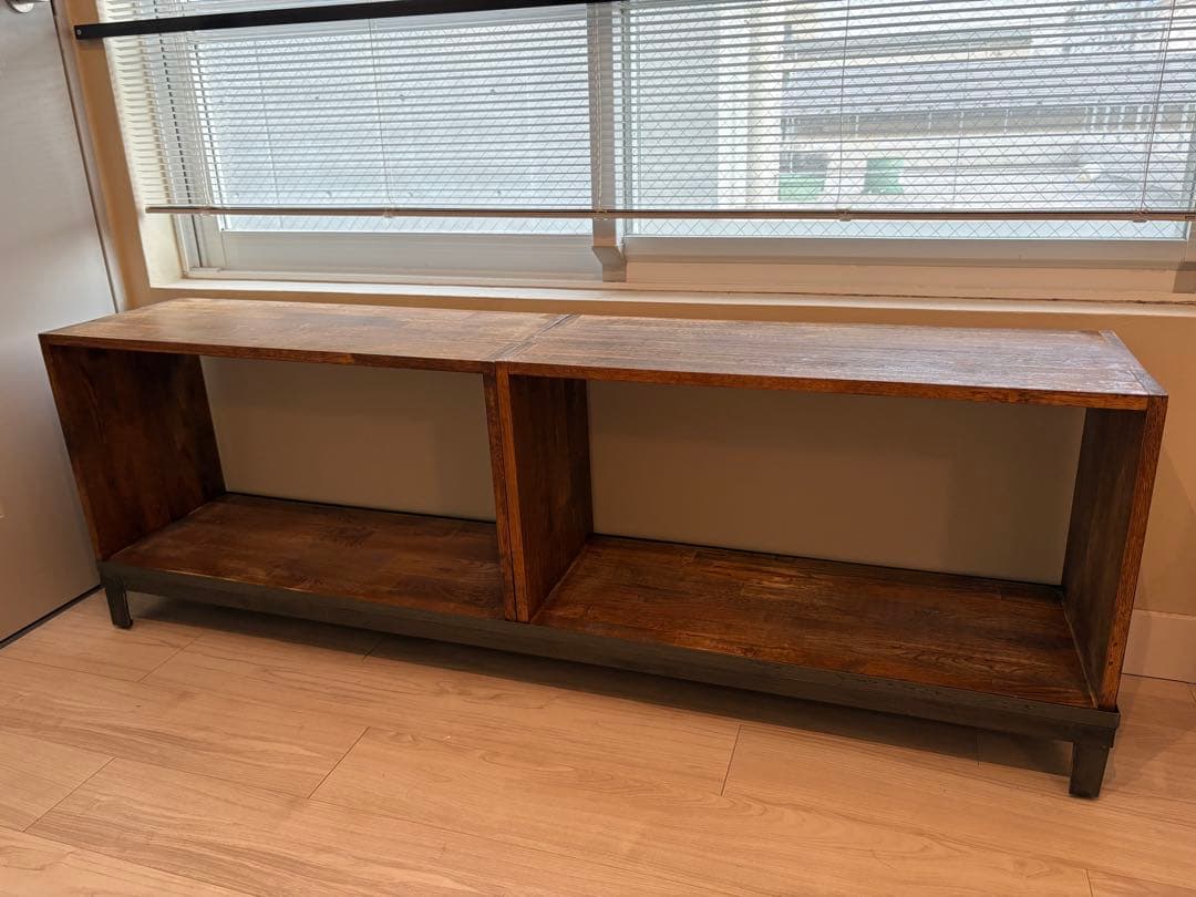 a.depecheアデペシュSHUSEI box shelf 750+アイアン