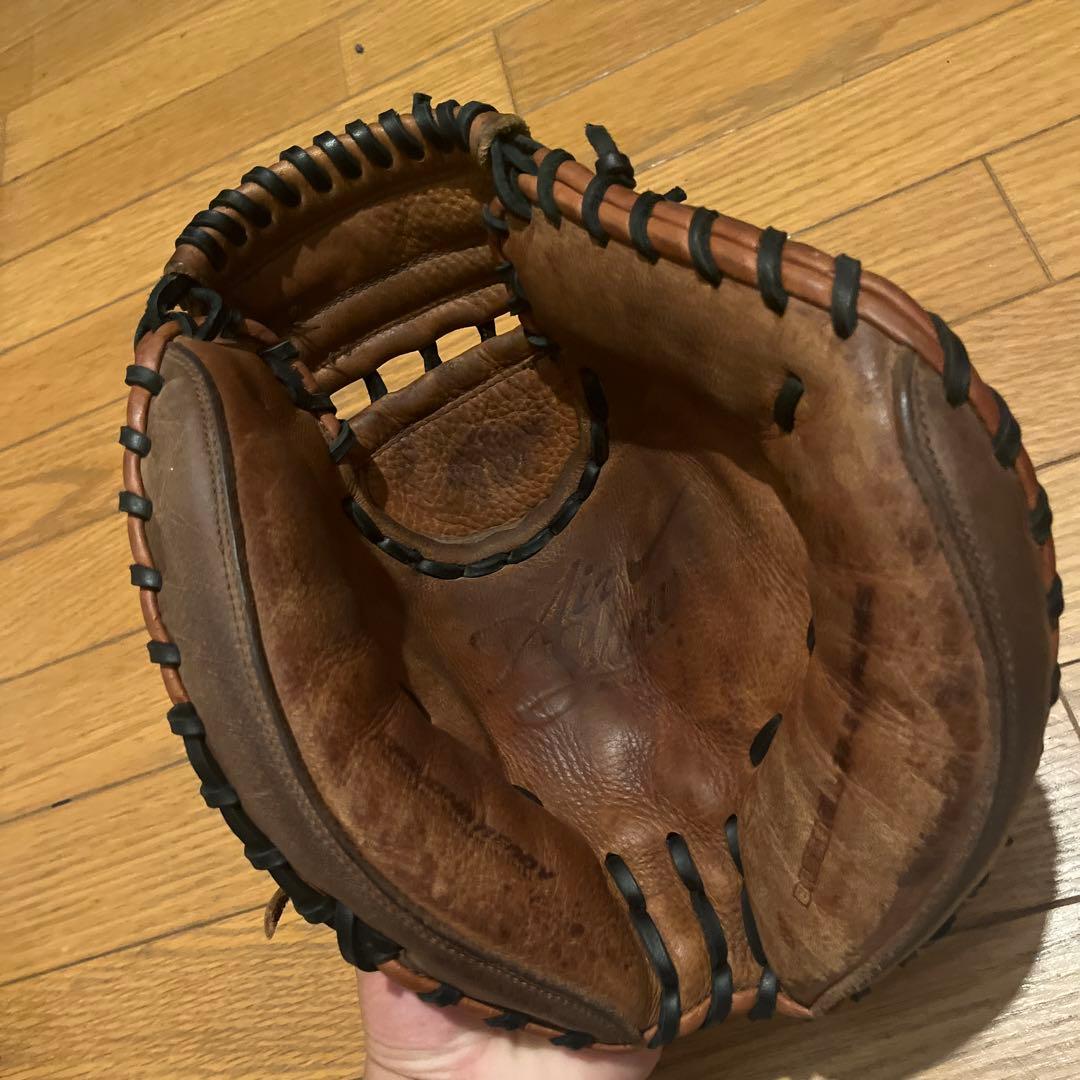 Nike 軟式 キャッチャーミット グローブ 野球ブラウン