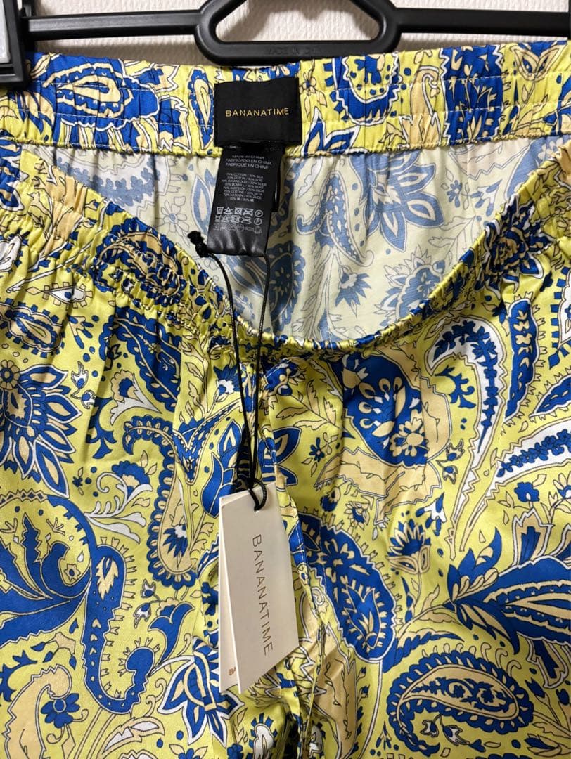 【BANANATIME】RELAX 2 PANT JUMBO PAISLEY